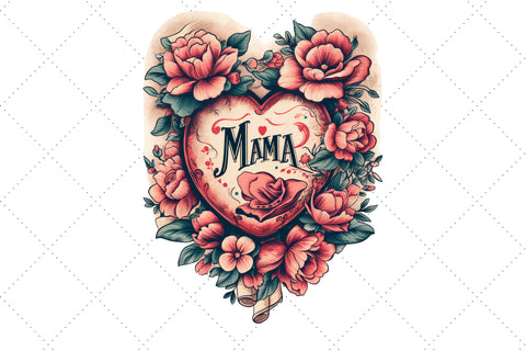 Mothers Day sublimation Clipart Bundle, Mama, Mom, Mother's Day Sublimation FloridPrintables 