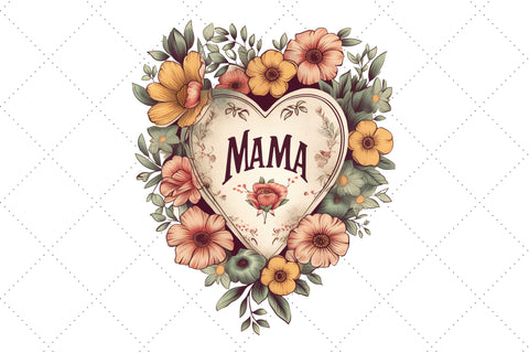 Mothers Day sublimation Clipart Bundle, Mama, Mom, Mother's Day Sublimation FloridPrintables 