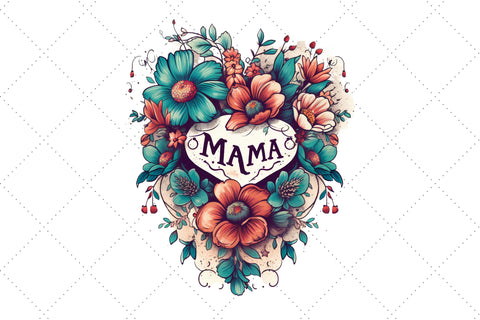 Mothers Day sublimation Clipart Bundle, Mama, Mom, Mother's Day Sublimation FloridPrintables 
