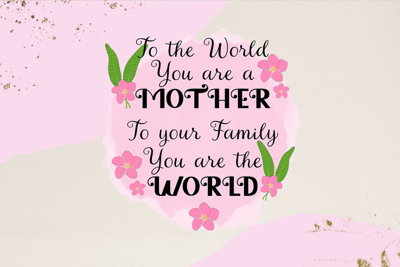 Mother's Day sublimation design png - So Fontsy