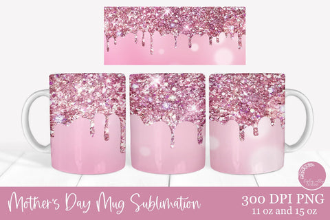 Mother's Day Sublimation Mug Bundle-Mom Mug PNG-Grandma Mug PNG Sublimation Linden Valley Designs 