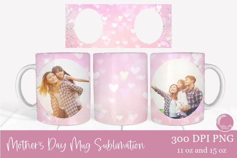 Mother's Day Sublimation Mug Bundle-Mom Mug PNG-Grandma Mug PNG Sublimation Linden Valley Designs 