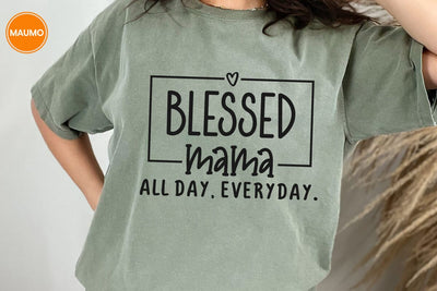 Mother's day svg, blessed nana all day everyday quote SVG Maumo Designs 