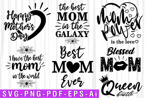 Mothers Day SVG Bundle, Funny Mom Life Quotes SVG Bundle SVG D2PUTRI, SVG BUNDLE, SUBLIMATION BUNDLE, T SHIRT DESIGNS BUNDLE 