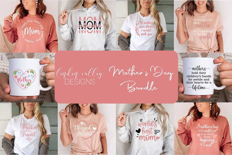 Mother's Day SVG Bundle-Mother Svg SVG Linden Valley Designs 