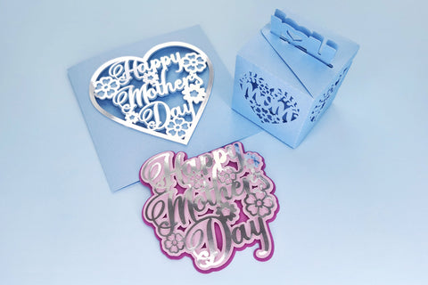 Mothers day svg bundle, Mothers day card, Mothers day gift box, happy mothers day SVG CuttingLineStore 