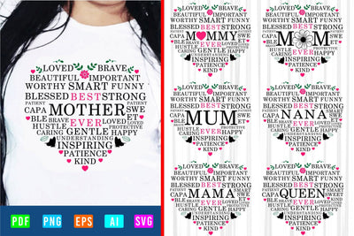 Mothers Day SVG Bundle, Mothers Day Sublimation Bundle, Mothers Day Inspirational Quotes SVG Bundle, Mom SVG Bundle SVG D2PUTRI, SVG BUNDLE, SUBLIMATION BUNDLE, T SHIRT DESIGNS BUNDLE 
