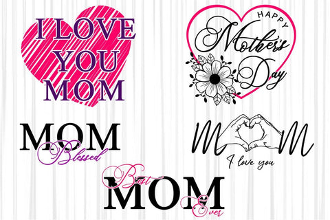 Mothers Day SVg Bundle, Mothers Day Sublimation Designs SVG D2PUTRI, SVG BUNDLE, SUBLIMATION BUNDLE, T SHIRT DESIGNS BUNDLE 