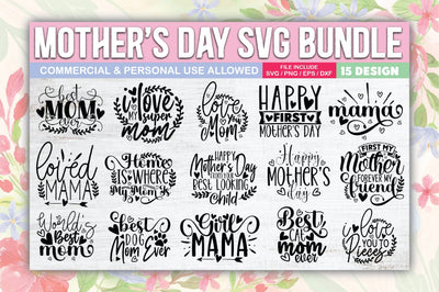 Mother's Day Svg Bundle SVG Ariyan 