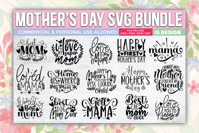 Mother's Day Svg Bundle SVG Ariyan 