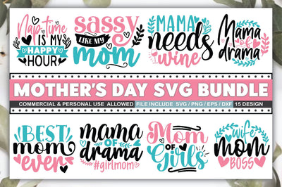 Mother's Day SVG Bundle SVG Ariyan 