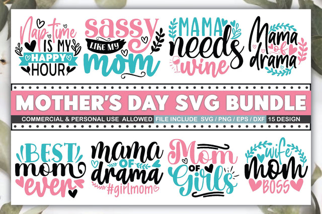 Mother's Day SVG Bundle SVG Ariyan 