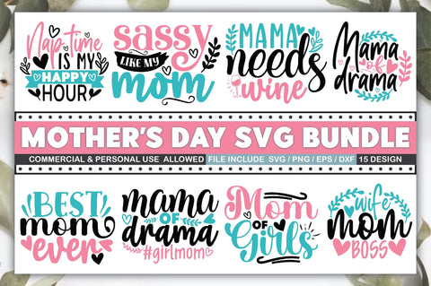 Mother's Day SVG Bundle SVG Ariyan 