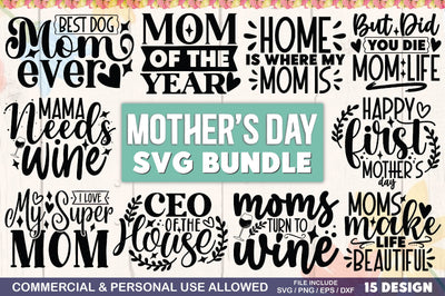 Mother's Day SVG Bundle SVG Ariyan 