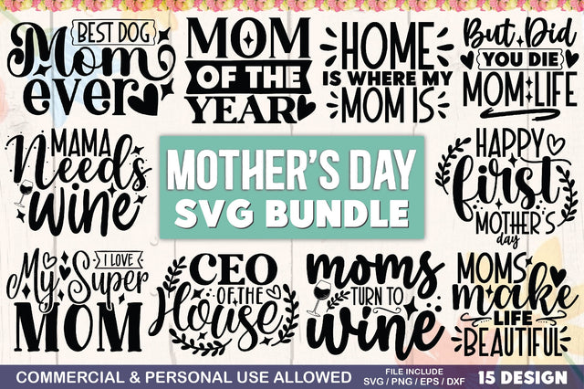 Mother's Day SVG Bundle SVG Ariyan 