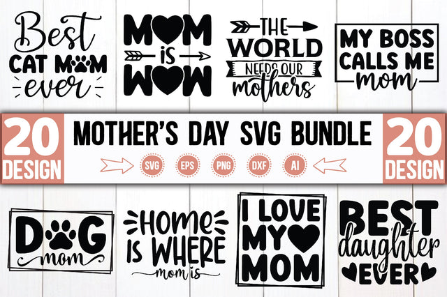 Mother's Day SVG Bundle SVG Ariyan 