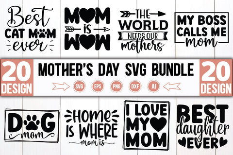 Mother's Day SVG Bundle SVG Ariyan 