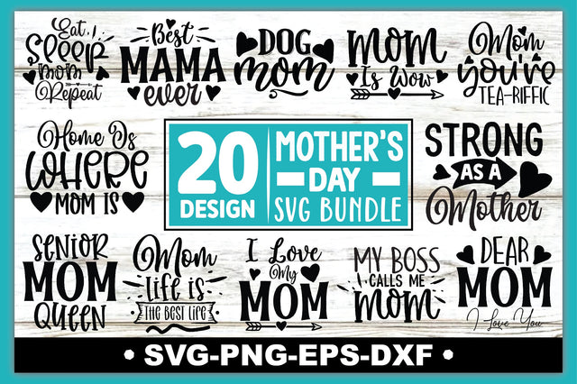 Mother's Day SVG Bundle SVG Ariyan 