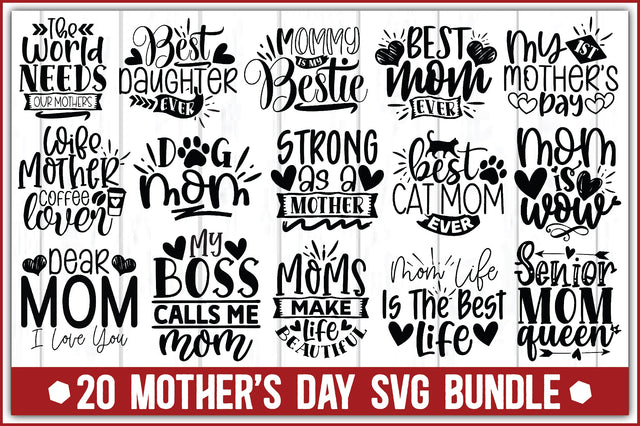 Mother's Day SVG Bundle SVG Ariyan 