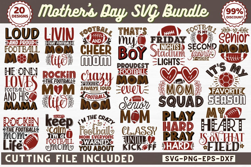 Mother's Day SVG bundle SVG DESIGNISTIC 