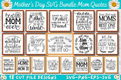 Mother's Day SVG bundle SVG DESIGNISTIC 