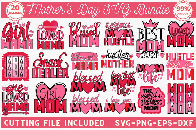 Mother's Day SVG bundle SVG DESIGNISTIC 