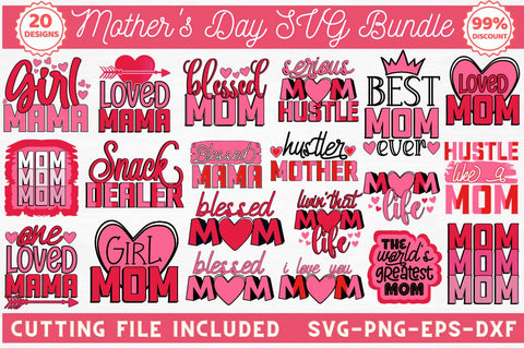 Mother's Day SVG bundle SVG DESIGNISTIC 