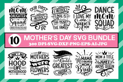 Mother’s Day Svg Bundle SVG designmaster24 