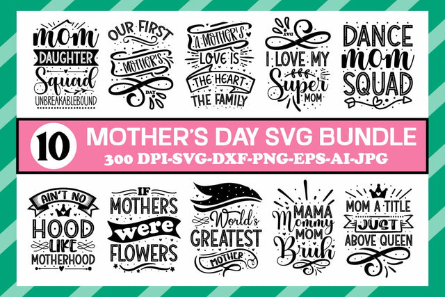 Mother’s Day Svg Bundle SVG designmaster24 