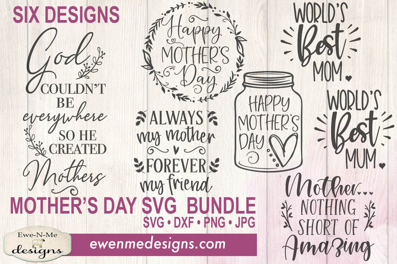 Mothers Day SVG Bundle - So Fontsy