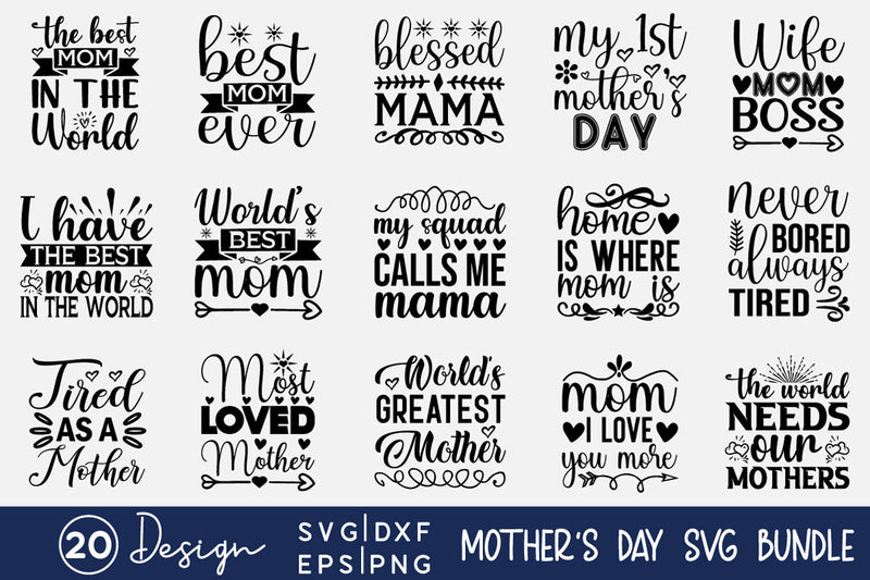 Mother's Day SVG Bundle SVG md faruk hossain 