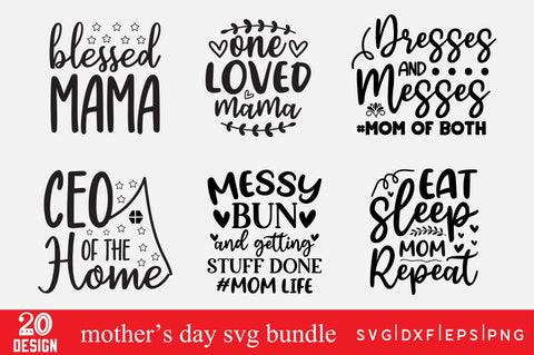 Mother's Day SVG Bundle SVG md faruk hossain 