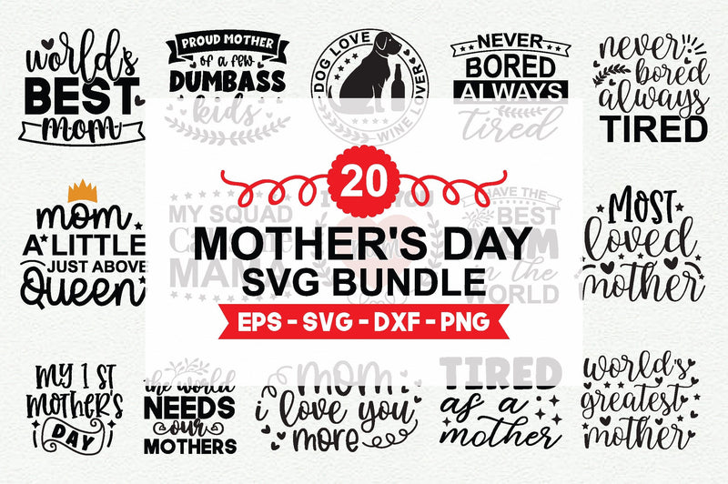 Mother's Day SVG Bundle SVG md faruk hossain 