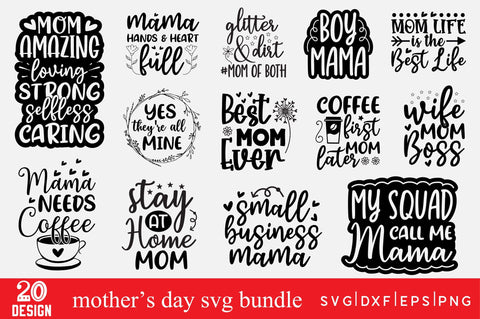 Mother's Day SVG Bundle SVG md faruk hossain 