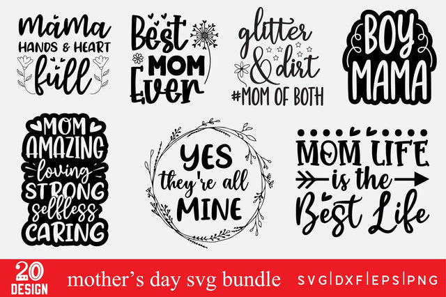 Mother's Day SVG Bundle SVG md faruk hossain 