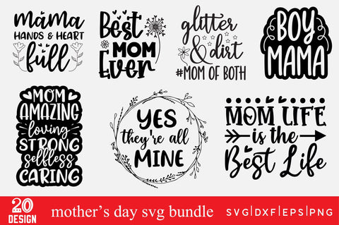 Mother's Day SVG Bundle SVG md faruk hossain 