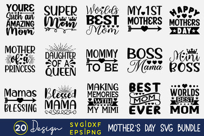 Mother's Day SVG Bundle SVG md faruk hossain 