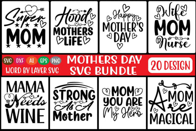 Mother's Day SVG Bundle SVG MStudio 