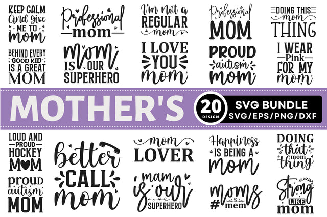 Mothers day SVG Bundle SVG Regulrcrative 