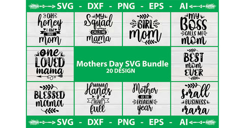Mothers Day SVG Bundle SVG shah alam 