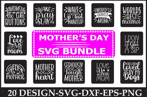 Mother's Day SVG Bundle SVG Shahin alam 