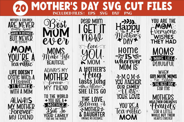 Mothers Day SVG Bundle SVG SH_Tee store 