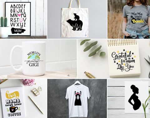 Mother's Day SVG bundle,mom svg,mum svg,mom quotes,mom bear SVG Redearth and gumtrees 