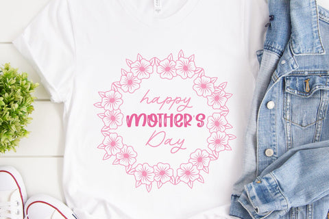Mother's Day SVG Cut File | Floral Mom SVG SVG zoellartz 