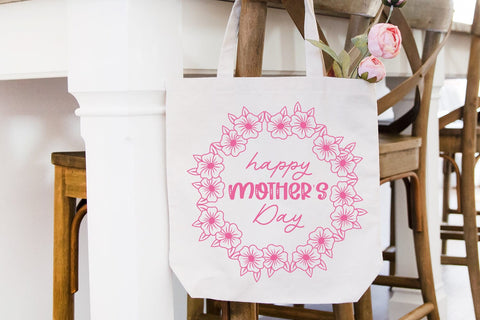 Mother's Day SVG Cut File | Floral Mom SVG SVG zoellartz 