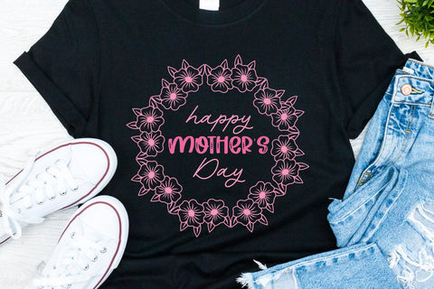 Mother's Day SVG Cut File | Floral Mom SVG SVG zoellartz 