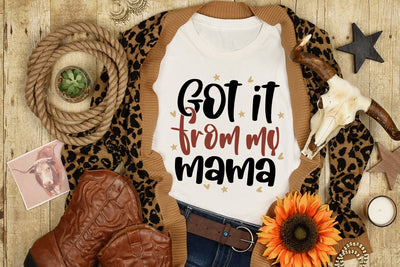 Mother's Day SVG Cut File | Got It From My Mama SVG dapiyupi store 