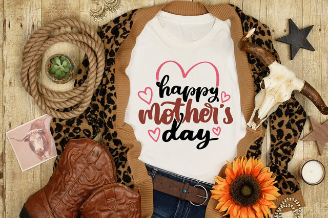 Mother's Day SVG Cut File | Happy Mothers Day SVG dapiyupi store 