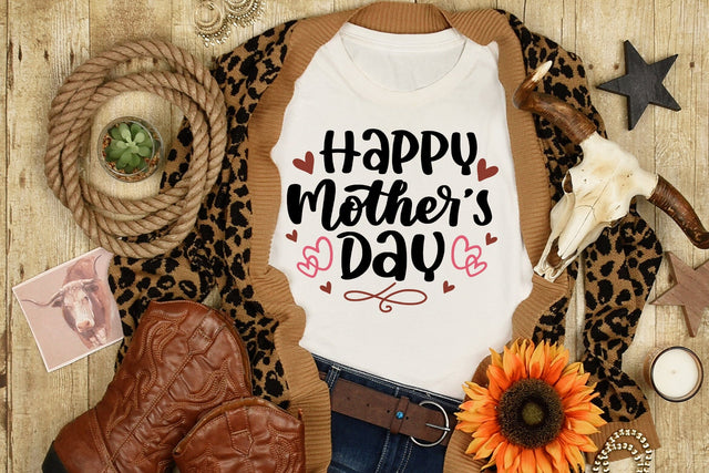 Mother's Day SVG Cut File | Happy Mothers Day SVG dapiyupi store 