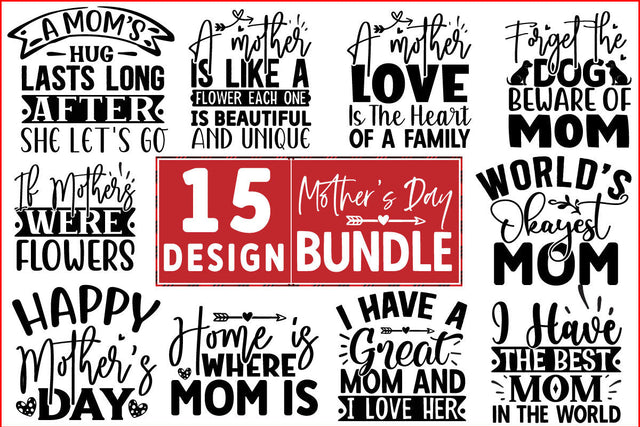 Mother's Day SVG Design Bundle SVG CraftingStudio 